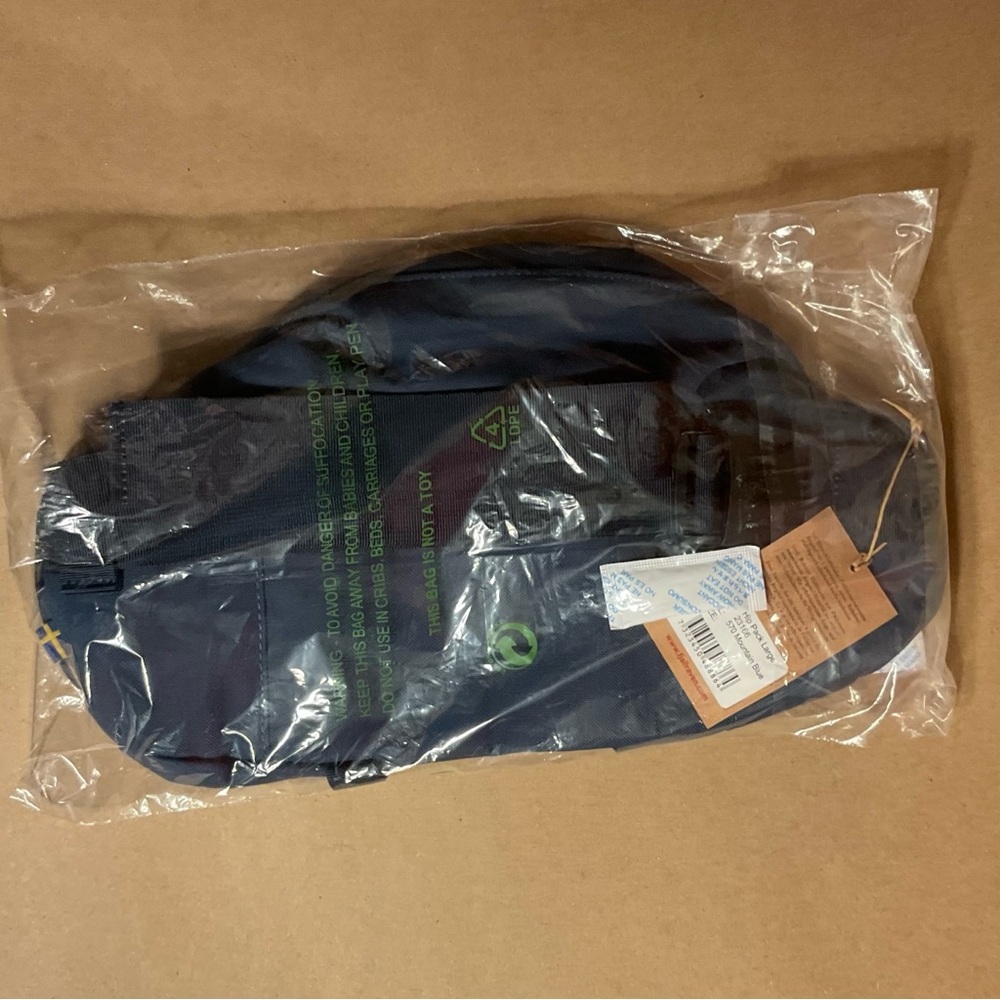 Fjallraven Ulvo Large 4L Hip Pack Blue - Picture 12 of 12